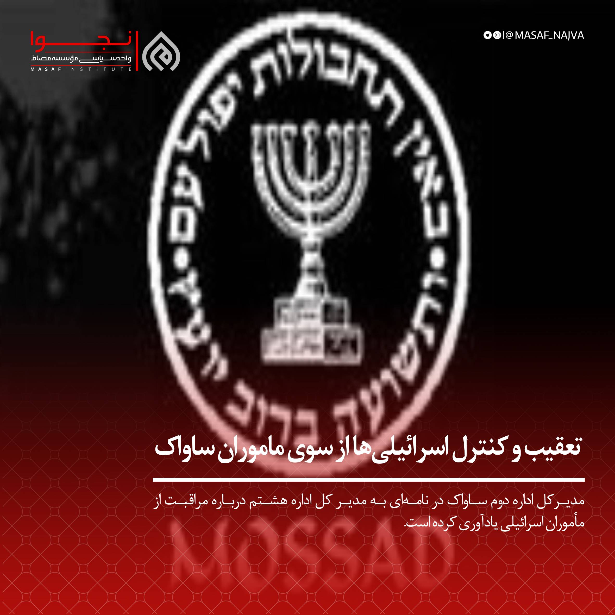 تعقیب و کنترل اسرائیلیها از سوی ماموران ساواک